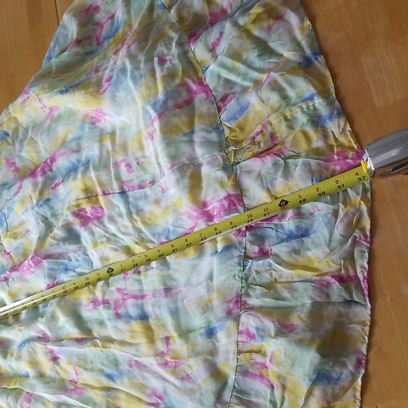 Anthropologie Voile Watercolor Midi Maxi Dress - Picture 10 of 11